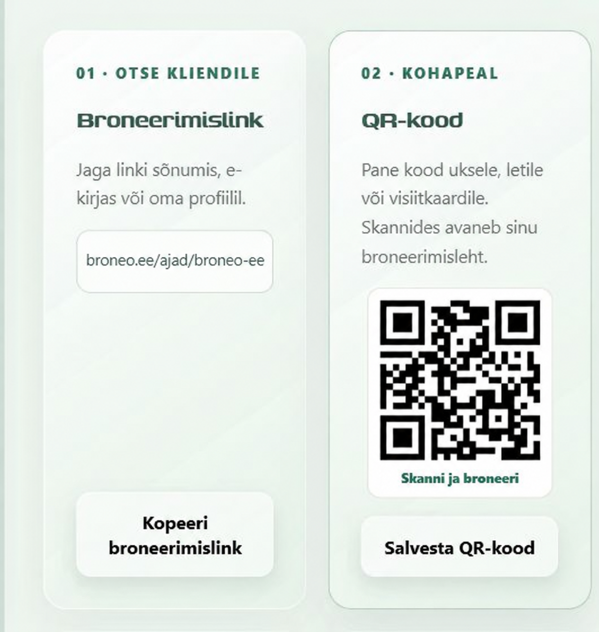 LINK JA QR-KOOD näidis